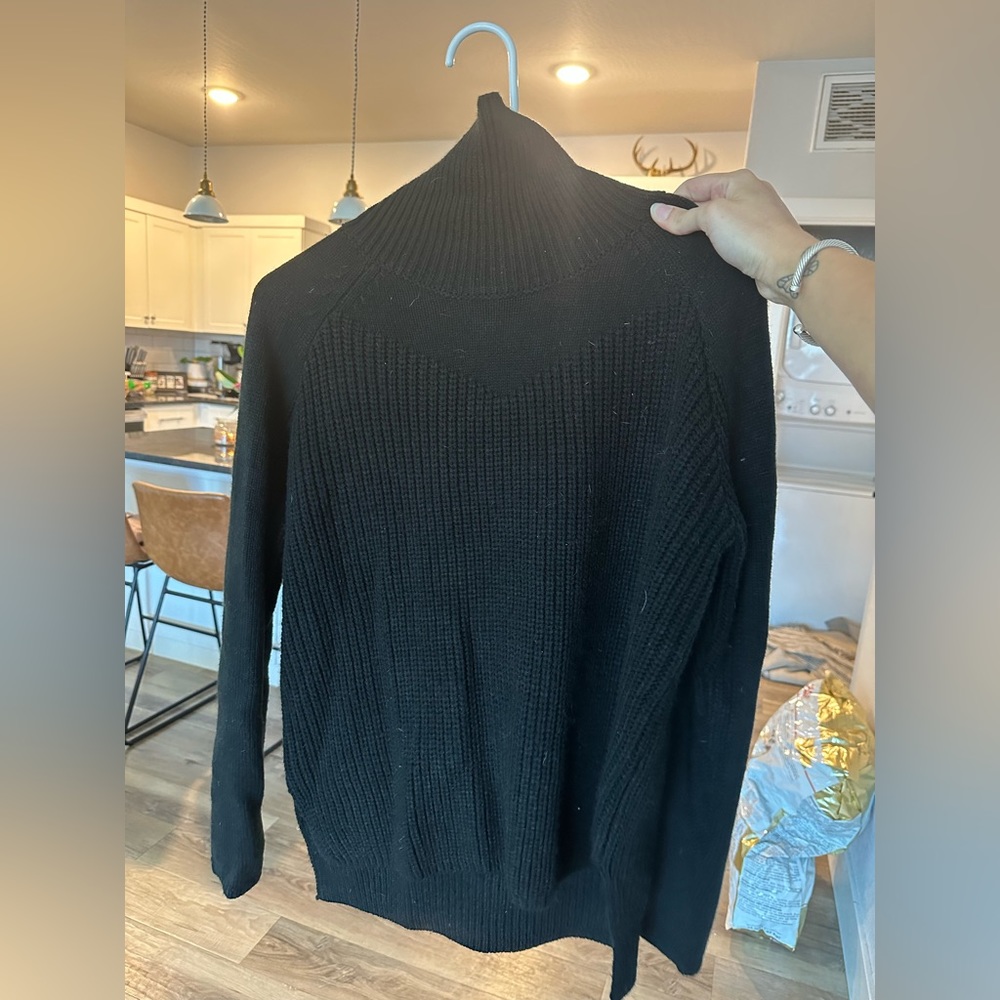 Roolee Black Turtleneck Sweater